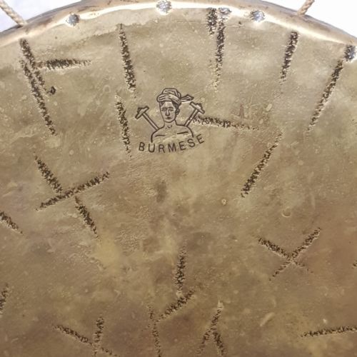 AN ORIGINAL EDWARDIAN DINNER GONG C1900 - ADDITIONAL PHOTO 8