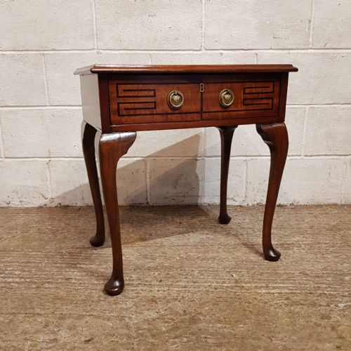 A PAIR OF MAHOGANY BEDSIDE TABLES C1900 - ADDITIONAL PHOTO 5