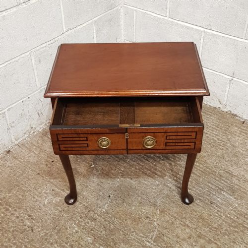 A PAIR OF MAHOGANY BEDSIDE TABLES C1900 - ADDITIONAL PHOTO 8