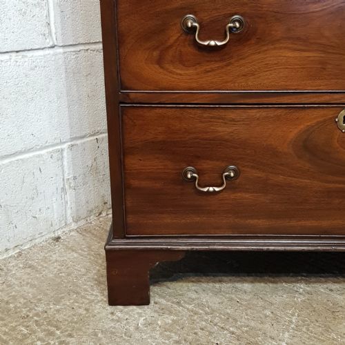 A VICTORIAN MAHOGANY SMALL LINED PRESS C1860 - ADDITIONAL PHOTO 3