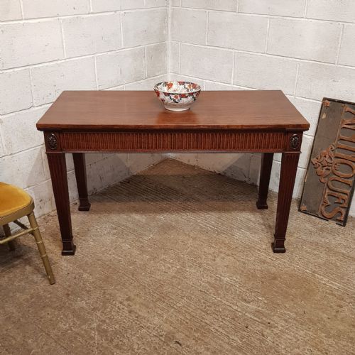 A Mahogany Regency Style Console Table C1920