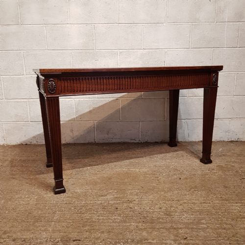 fig 1. A MAHOGANY REGENCY STYLE CONSOLE TABLE C1920
