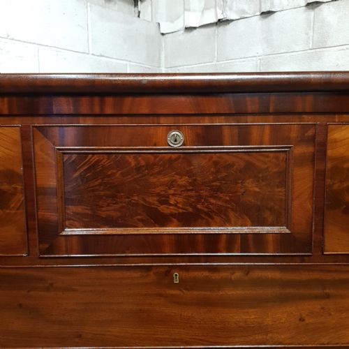 fig 2. A LARGE VICTORIAN MAHOGANY CHEST OF DRAWERS C1880