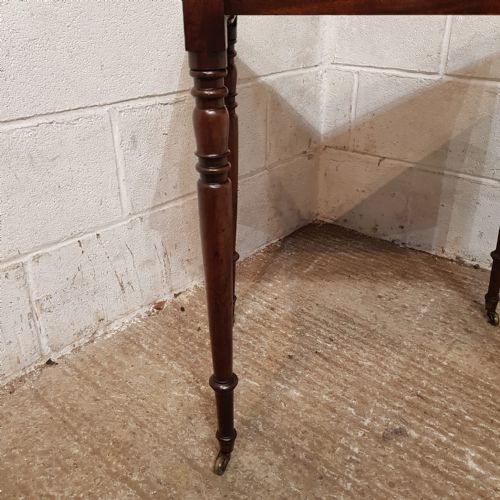 A REGENCY MAHOGANY SMALL SIDE TABLE C1810 - ADDITIONAL PHOTO 1