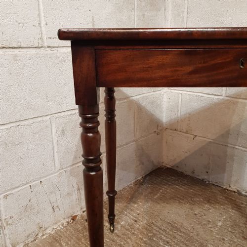 A REGENCY MAHOGANY SMALL SIDE TABLE C1810 - ADDITIONAL PHOTO 8