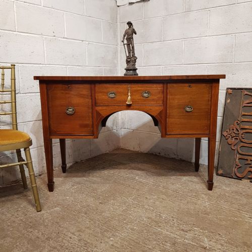 A REGENCY MAHOGANY SMALL SIDEBOARD C1810 - ADDITIONAL PHOTO 4