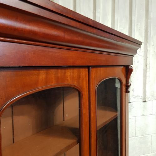 A VICTORIAN MAHOGANY LIBRARY BOOKCASE C1880 - ADDITIONAL PHOTO 6