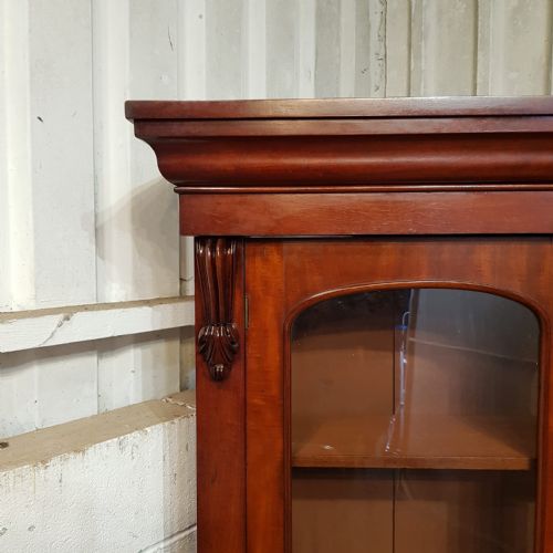 A VICTORIAN MAHOGANY LIBRARY BOOKCASE C1880 - ADDITIONAL PHOTO 9