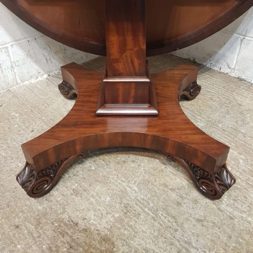 A WILLIAM 4TH ROUND TIP TOP BREAKFAST TABLE C1830 - ADDITIONAL PHOTO 10