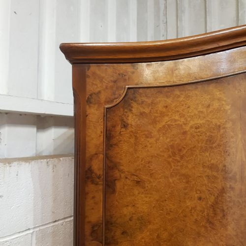 A BURR WALNUT DOUBLE WARDROBE C1920 - ADDITIONAL PHOTO 9