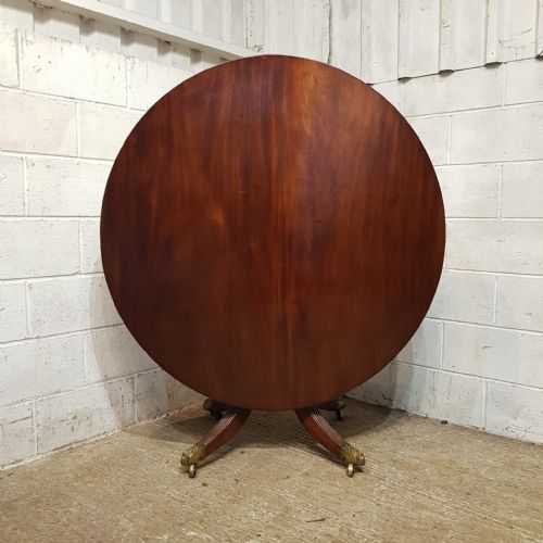 A GEORGE 3RD TIP TOP CIRCULAR BREAKFAST TABLE C1800