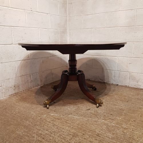 A GEORGE 3RD TIP TOP CIRCULAR BREAKFAST TABLE C1800 - ADDITIONAL PHOTO 1