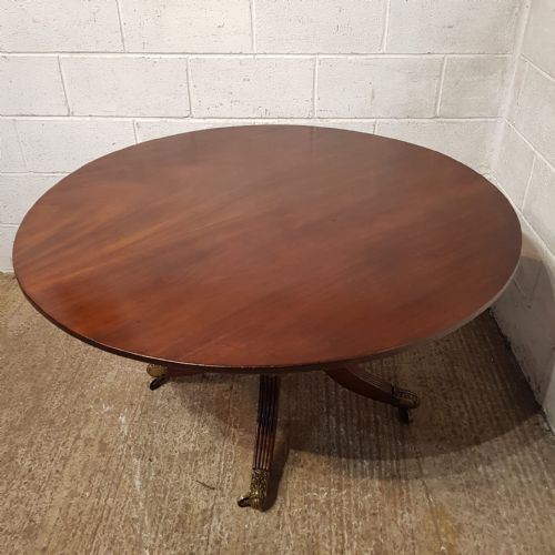 A GEORGE 3RD TIP TOP CIRCULAR BREAKFAST TABLE C1800 - ADDITIONAL PHOTO 5