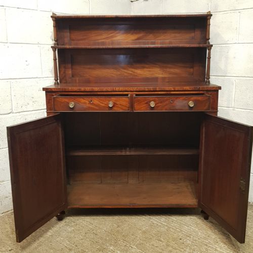 A REGENCY MAHOGANY CHIFFONIER C1820 - ADDITIONAL PHOTO 2