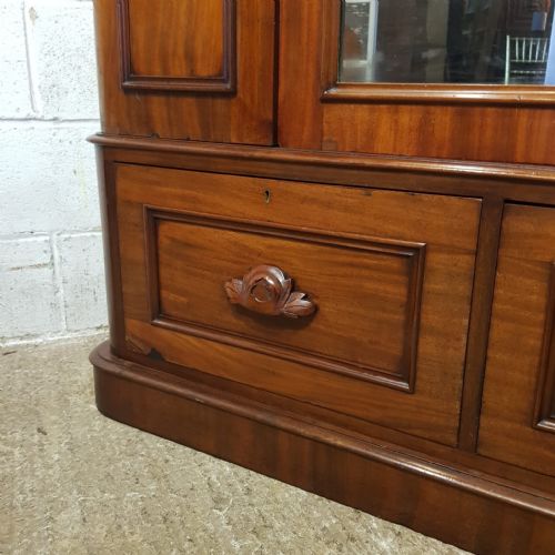 A VICTORIAN MAHOGANY WARDROBE C1880 - ADDITIONAL PHOTO 6