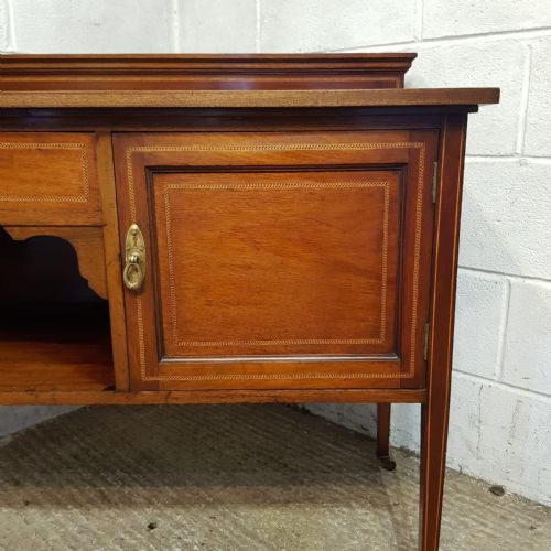 AN EDWARDIAN MAHOGANY WASHSTAND C1900 - ADDITIONAL PHOTO 3