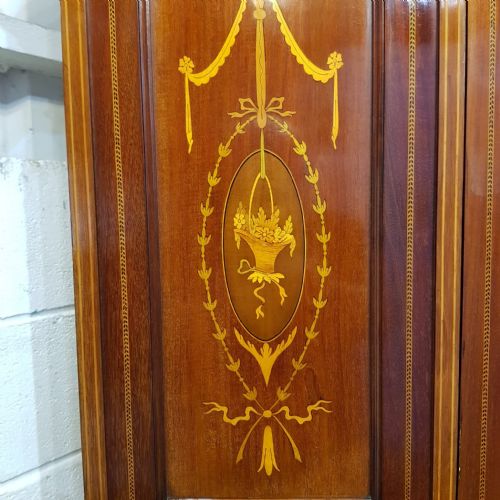 A LATE VICTORIAN MAHOGANY SINGLE WARDROBE C1890 - ADDITIONAL PHOTO 4