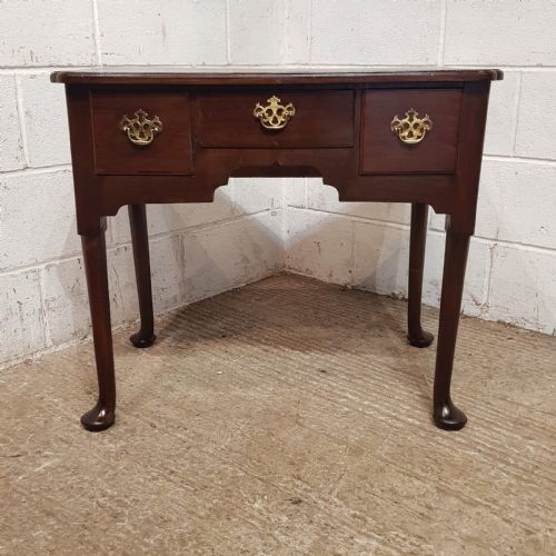 A George 3rd Mahogany Lowboy C1790