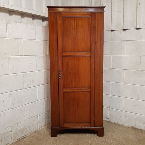 A Mahogany Sentry Box Wardrobe C1920