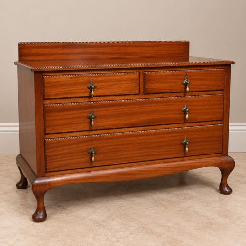 An Edwardian Mahogany 3 Height Chest of Drawers C1900