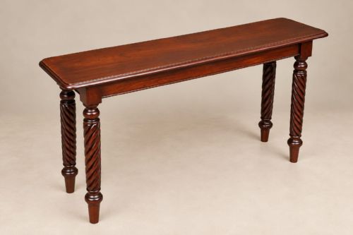 A Victorian Mahogany Console Table C1880