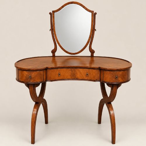 A Kidney Shaped Dressing Table C1920