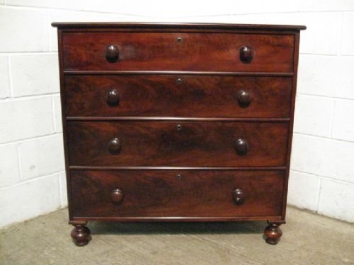 Antique Victorian Mahogany Chest of Drawers C1880