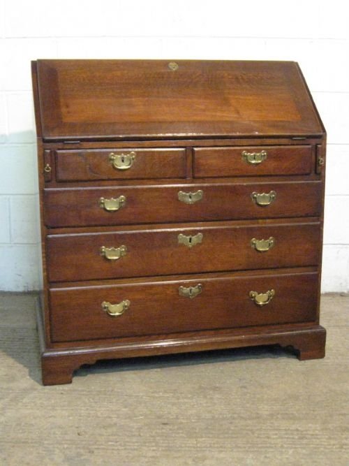 Antique Georgian Oak Bureau C1780
