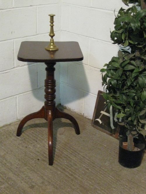 Pretty Antique Regency Mahogany Wine Side Table C1800