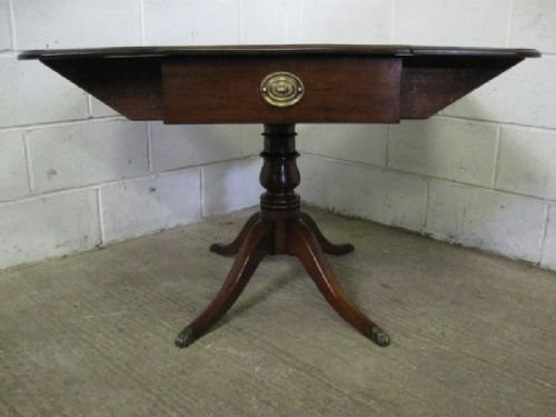 Antique Regency Mahogany Drop Leaf Sofa Table C1800