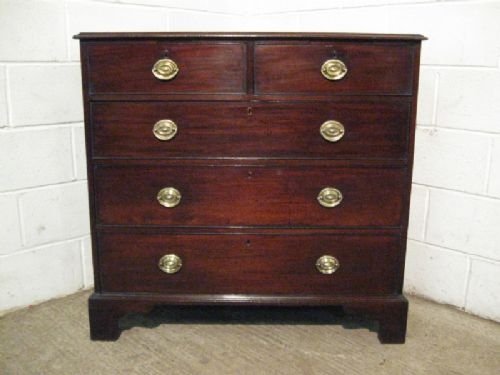 Antique Georgian Mahogany Chest of Drawers C1780