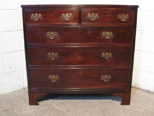 Antique Georgian Mahogany Chest of Drawers C1780
