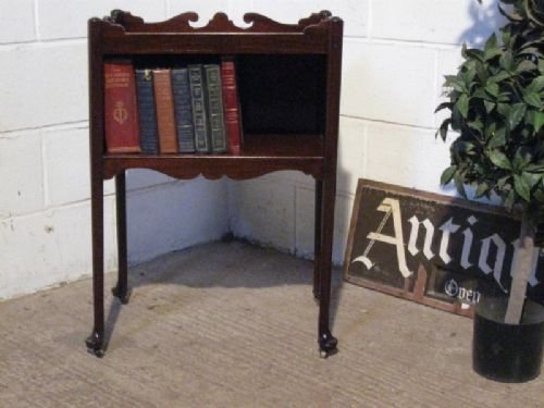 Lovely Antique Georgian Mahogany Bookstand C1780