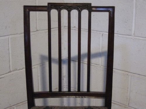fig 1. LOVELY SET SIX REGENCY MAHOGANY DINING CHAIRS C1800