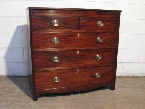 Lovely Regency Mahogany Chest of Drawers C1800