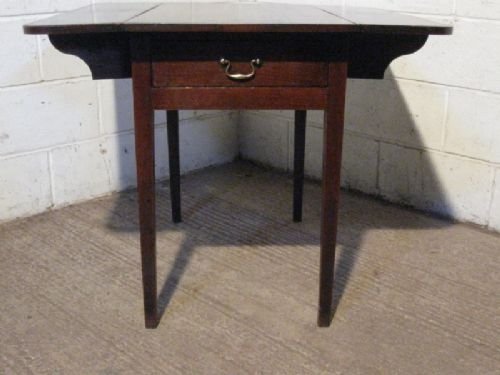 Antique Georgian Country Oak Pembroke Table C1780