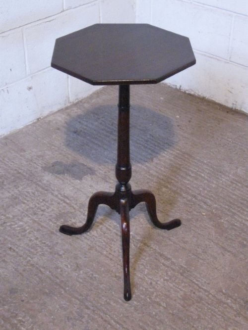 Antique Georgian Oak Wine Tripod Table C1780