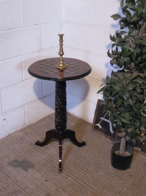 Antique Victorian Mahogany Tripod Games Table C1860