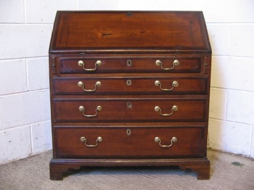 Antique Georgian Oak Bureau C1760