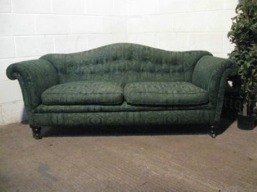 fig 1. ANTIQUE VICTORIAN SERPENTINE SHAPED SOFA C1880 WDB210/30.8