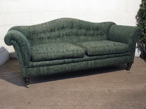 Antique Victorian Serpentine Shaped Sofa C1880 Wdb210/30.8