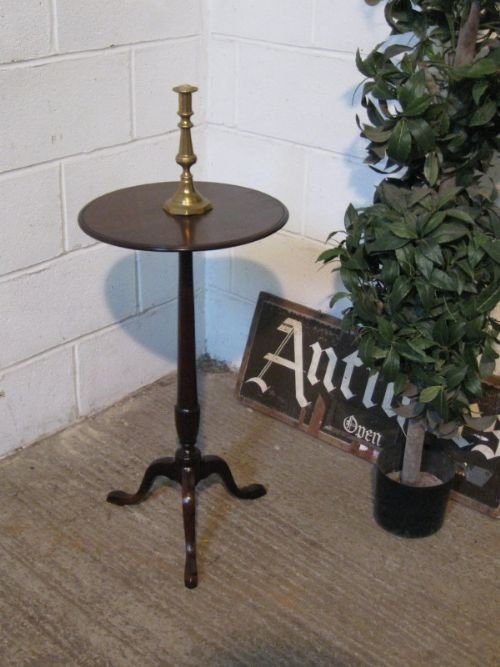 Antique Georgian Solid Mahogany Wine Table C1780