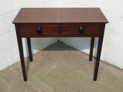 Lovely Regency Mahogany Writing Desk Side Table C1800