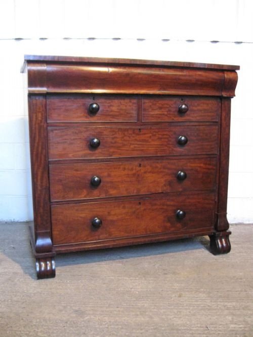 Victorian Mahogany Scotch Chest C1860