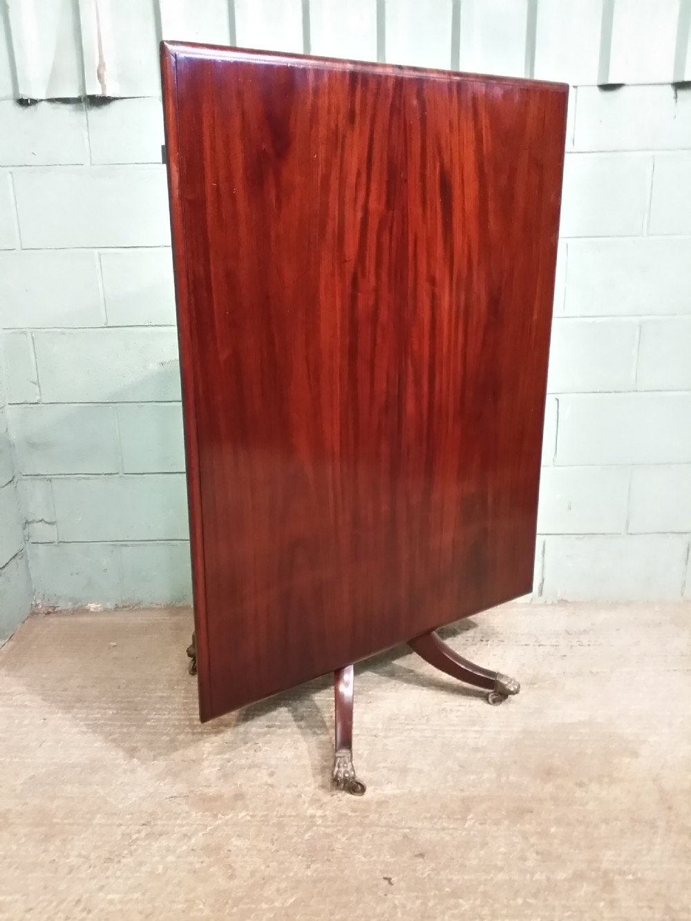 Antique Regency Mahogany Tilt Top Breakfast Table c1820