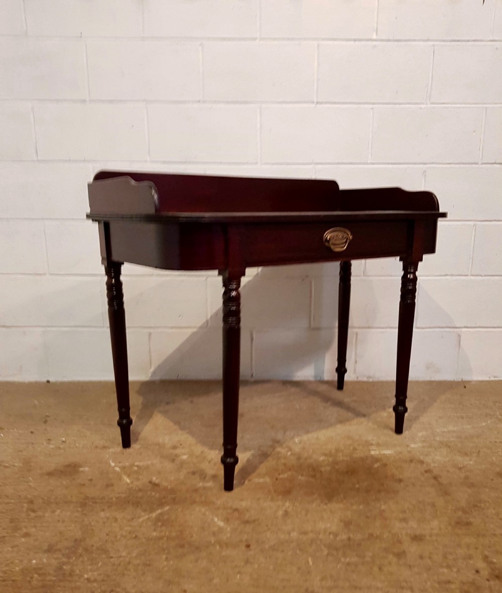 ANTIQUE REGENCY CUBAN MAHOGANY SIDE TABLE  C1820 View IV