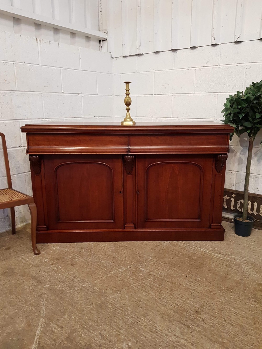 ANTIQUE VICTORIAN MAHOGANY CHIFFONIER C1880