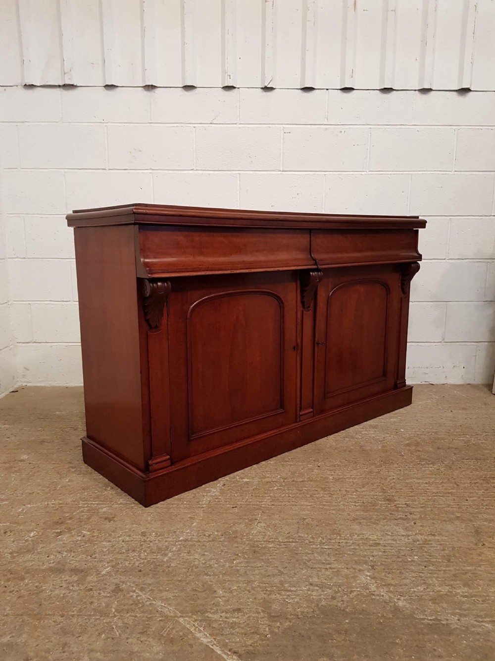 ANTIQUE VICTORIAN MAHOGANY CHIFFONIER C1880 View III
