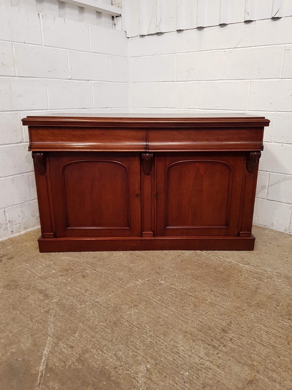 ANTIQUE VICTORIAN MAHOGANY CHIFFONIER C1880 View V