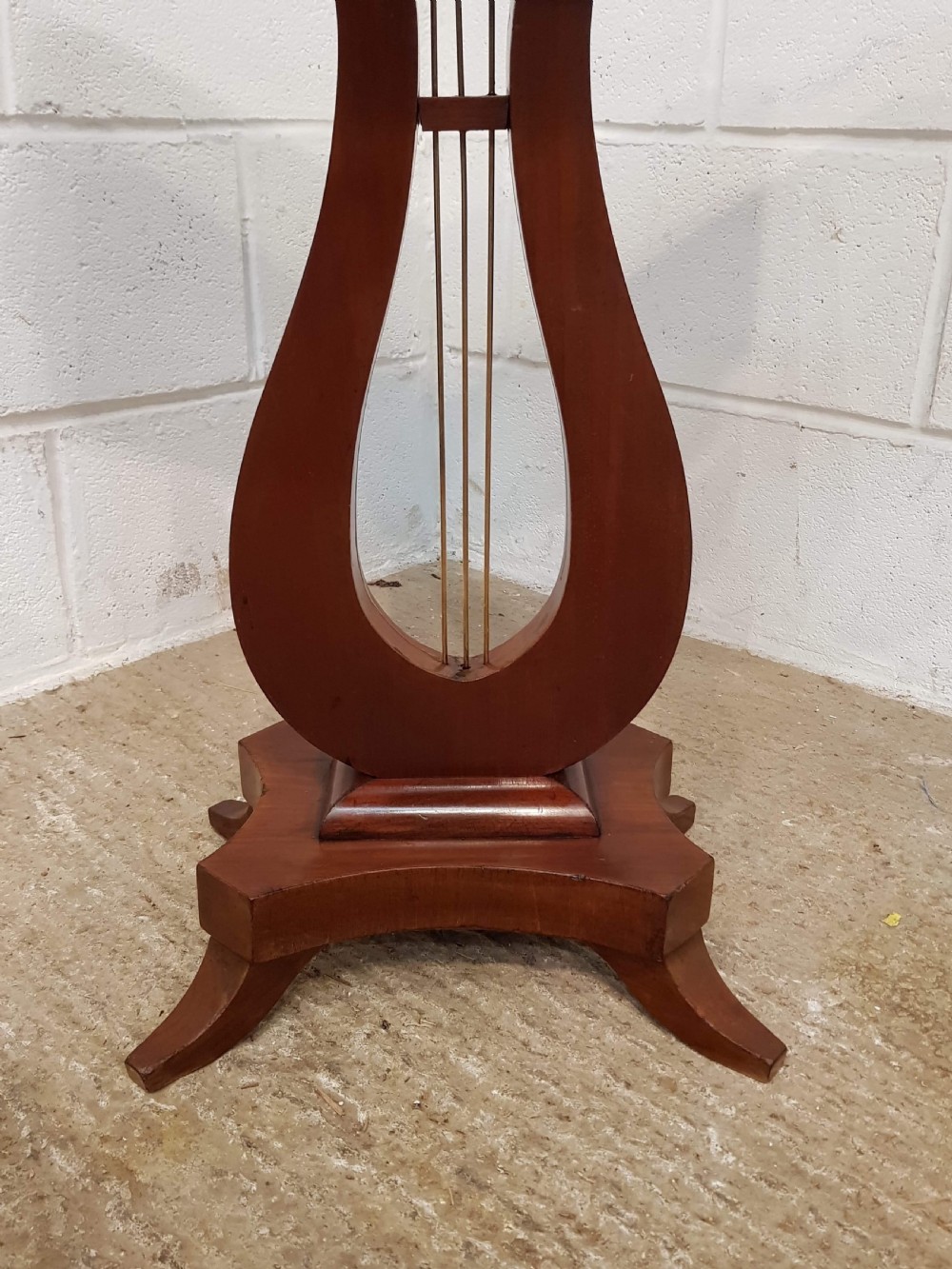 ANTIQUE SMALL EDWARDIAN MAHOGANY SIDE WORK TABLE C1900 View III